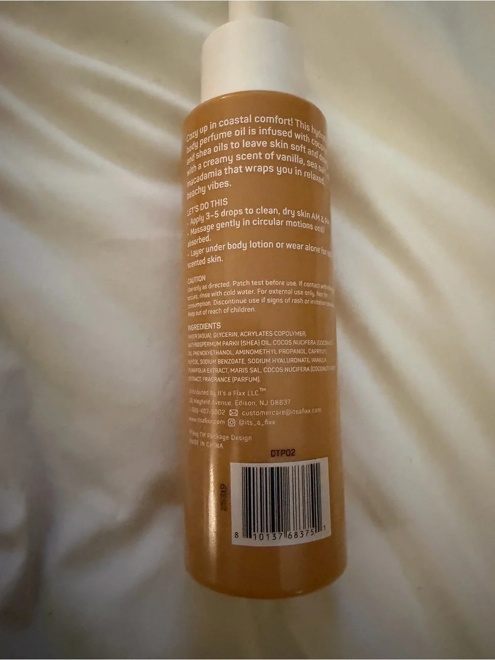 Spa•Scentials Body Oil Trio - Bright Paradise, Coastal Cream, Sunkissed Caramel